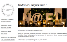 Newsletter Noël