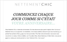 Chic ! C'est mon anniversaire !