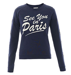 Sweat 'See you in Paris' sur MATCHESFASHION