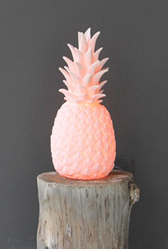 Lampe veilleuse ananas sur French Blossom